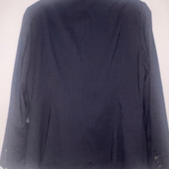 Elie Tahari Navy Wool Skirt Set - Picture 6 of 14